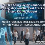 Billboard Plea Spurs Living Donor, National Kidney Registry Voucher Fast Tracks Wait Listed Kidney Patient