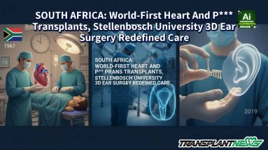 SOUTH AFRICA: World-First Heart And P*** Transplants, Stellenbosch University 3D Ear Surgery Redefined Care