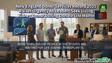New England Donor Services Record 2025 Raises Urgency As Leaders Seek Living Kidney Donor During Donate Life Month