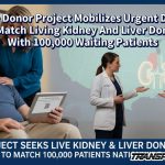 Live Donor Project Mobilizes Urgent Drive To Match Living Kidney And Liver Donors With 100,000 Waiting Patients