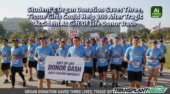 Student’s Organ Donation Saves Three, Tissue Gifts Could Help 100 After Tragic Accident At Gift Of Life Donor Dash