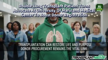 Double Lung Transplant Patient Turns Advocate At University Of Maryland Medical Center To Boost Donor Registration