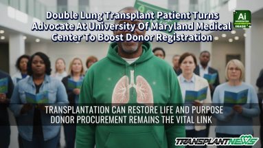 Double Lung Transplant Patient Turns Advocate At University Of Maryland Medical Center To Boost Donor Registration