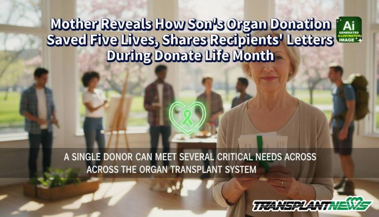 Mother Reveals How Son’s Organ Donation Saved Five Lives, Shares Recipients’ Letters During Donate Life Month