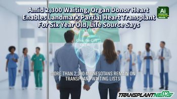 Amid 2,300 Waiting, Organ Donor Heart Enables Landmark Partial Heart Transplant For Six Year Old, Life Source Says