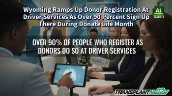 Wyoming Ramps Up Donor Registration At Driver Services As Over 90 Percent Sign Up There During Donate Life Month