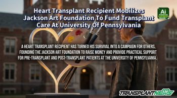 Heart Transplant Recipient Mobilizes Jackson Art Foundation To Fund Transplant Care At University Of Pennsylvania