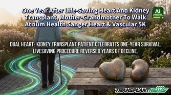 One Year After Life-Saving Heart And Kidney Transplant, Mother-Grandmother To Walk Atrium Health Sanger Heart & Vascular 5K
