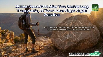 Mother Beats Odds After Two Double Lung Transplants, 16 Years Later Urges Organ Donation