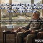 Texas A&M University Texarkana Retired Professor On Dialysis Seeks Living Kidney Donor, Urges Donation