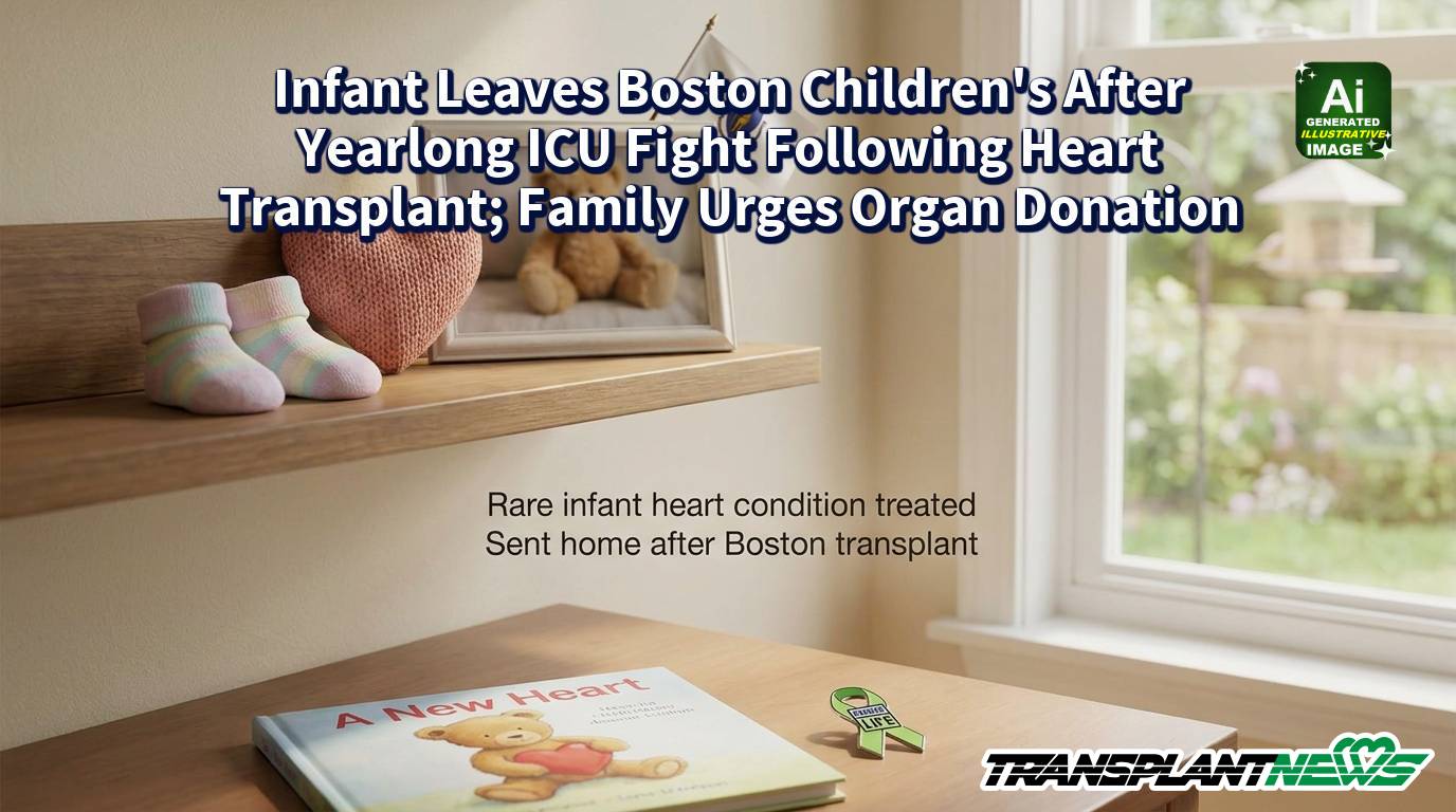 Infant Leaves Boston Children’s After Yearlong ICU Fight Following Heart Transplant; Family Urges Organ Donation