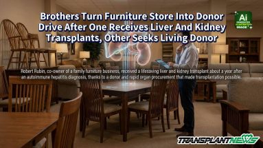 Brothers Turn Furniture Store Into Donor Drive After One Receives Liver And Kidney Transplants, Other Seeks Living Donor