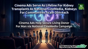 Cinema Ads Serve As Lifeline For Kidney Transplants As National CineMedia, Kidneys For Communities Scale Outreach