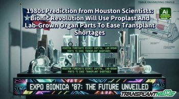 1980s Prediction from Houston Scientists: Bionic Revolution Will Use Proplast And Lab-Grown Organ Parts To Ease Transplant Shortages