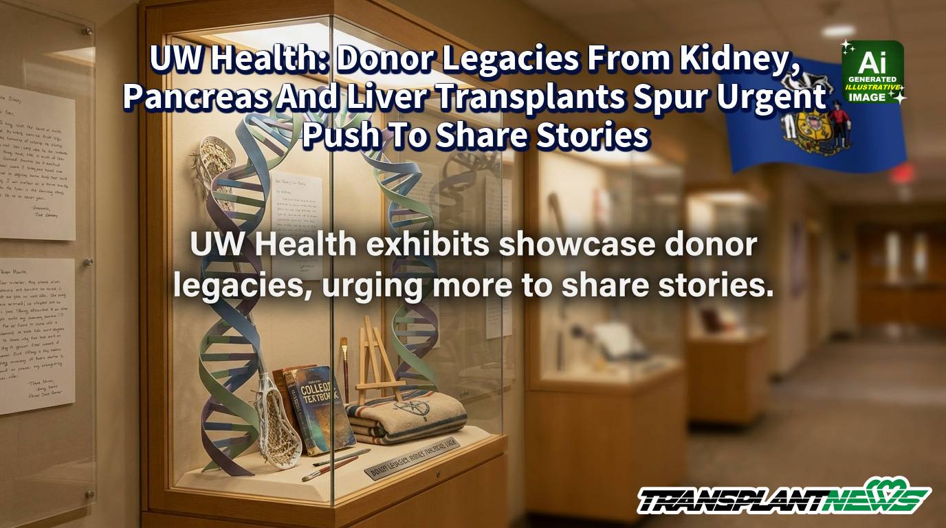 UW Health: Donor Legacies From Kidney, Pancreas And Liver Transplants Spur Urgent Push To Share Stories
