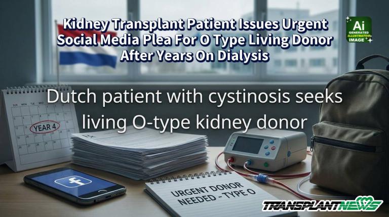 Kidney Transplant Patient Issues Urgent Social Media Plea For O Type Living Donor After Years On Dialysis