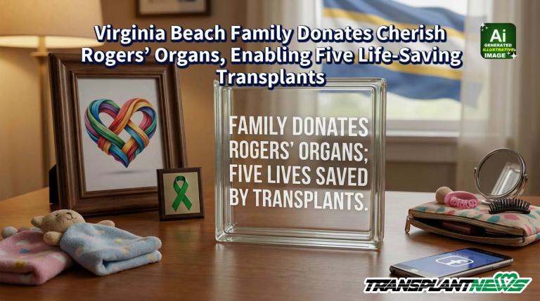 Virginia Beach Family Donates Cherish Rogers’ Organs, Enabling Five Life-Saving Transplants