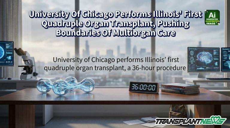 University Of Chicago Performs Illinois' First Quadruple Organ Transplant, Pushing Boundaries Of Multiorgan Care