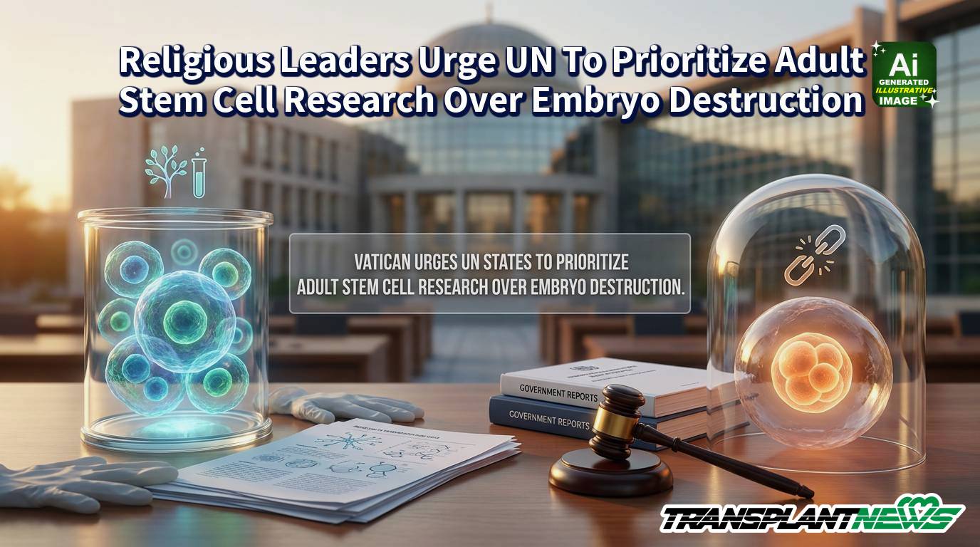 Religious Leaders Urge UN To Prioritize Adult Stem Cell Research Over Embryo Destruction