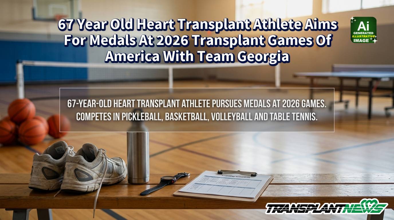 67 Year Old Heart Transplant Athlete Aims For Medals At 2026 Transplant Games Of America With Team Georgia