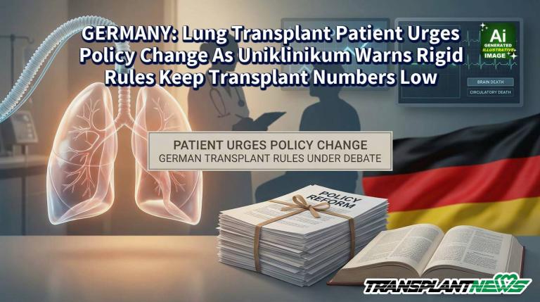 GERMANY: Lung Transplant Patient Urges Policy Change As Uniklinikum Warns Rigid Rules Keep Transplant Numbers Low