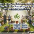 Neighbors Turn Yard Sale Into Fundraiser For 22 Year Old After Four Emergency Heart Surgeries And Transplant