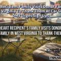 Heart Recipient Family Visits Donor Family In West Virginia To Thank Them At Car Show, DMV Urges Sign Ups