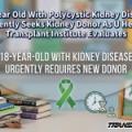18 Year Old With Polycystic Kidney Disease Urgently Seeks Kidney Donor As U Health Transplant Institute Evaluates