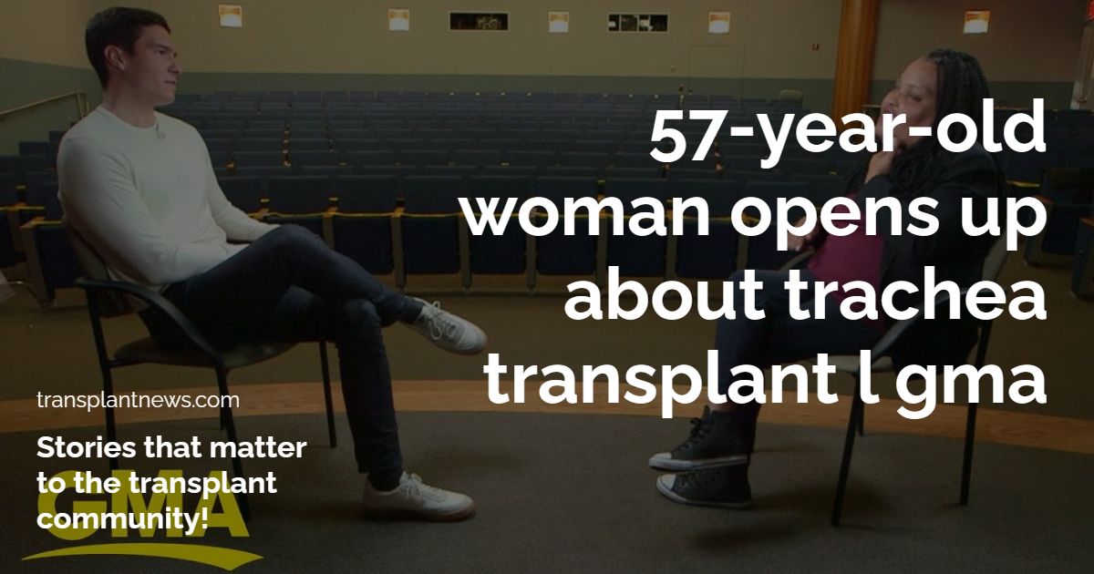57-year-old woman opens up about trachea transplant l GMA