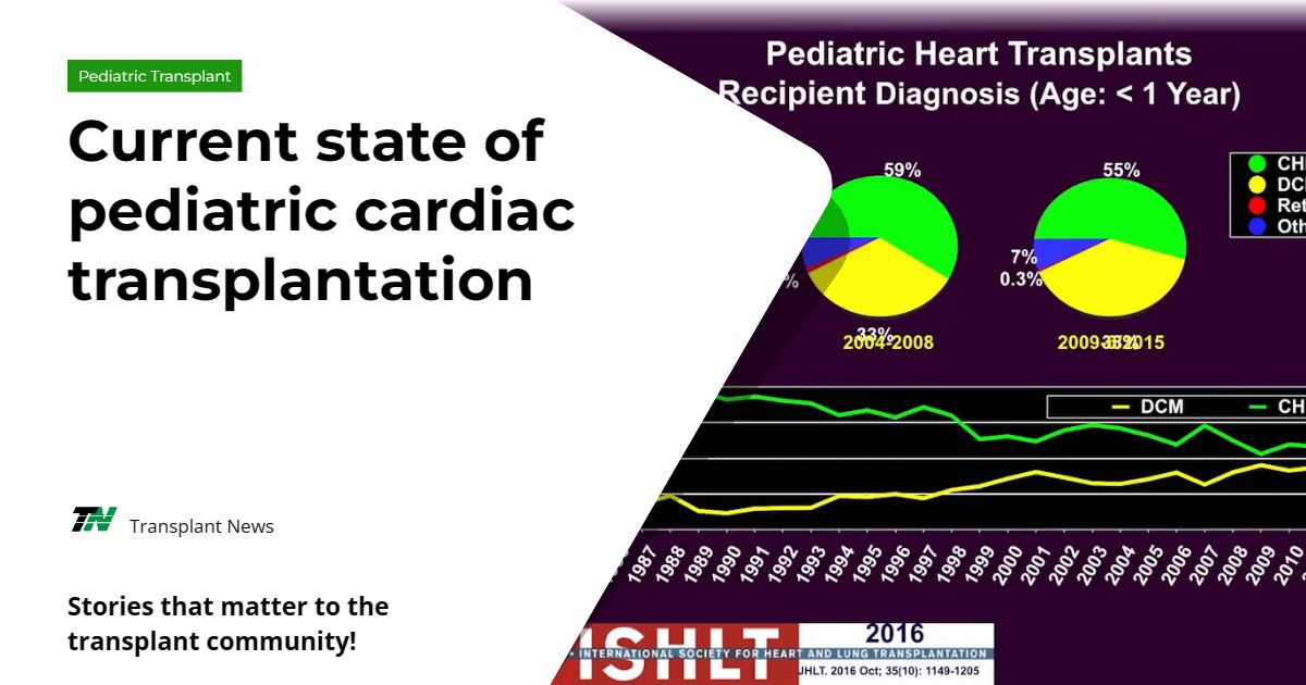Current state of pediatric cardiac transplantation