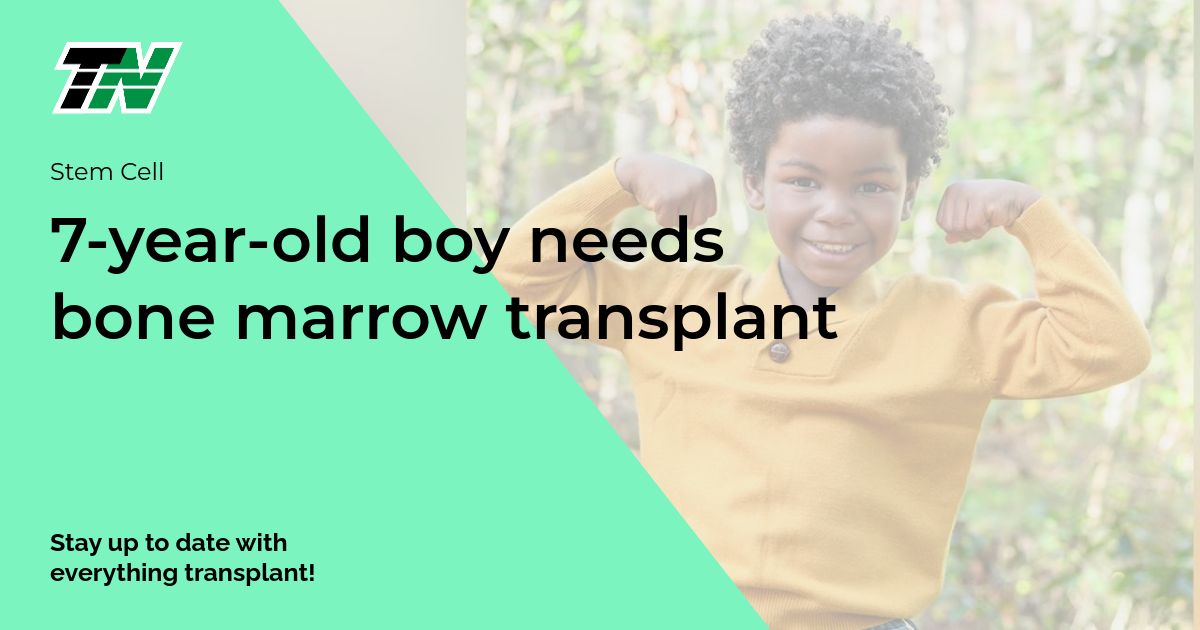 7-year-old boy needs bone marrow transplant