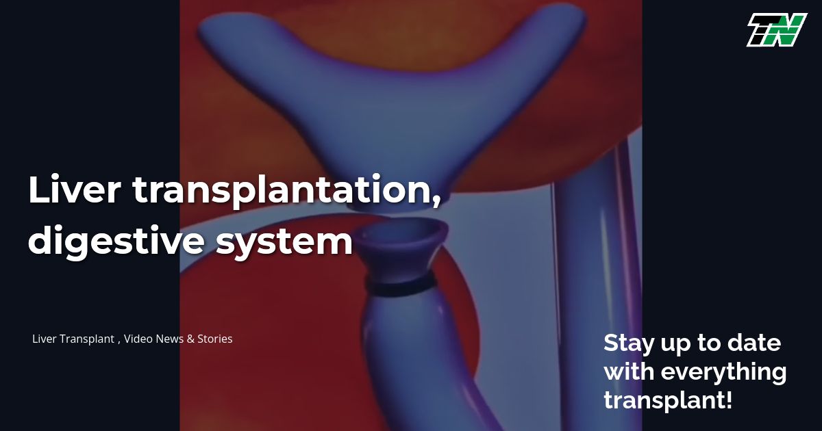 Liver transplantation, digestive system