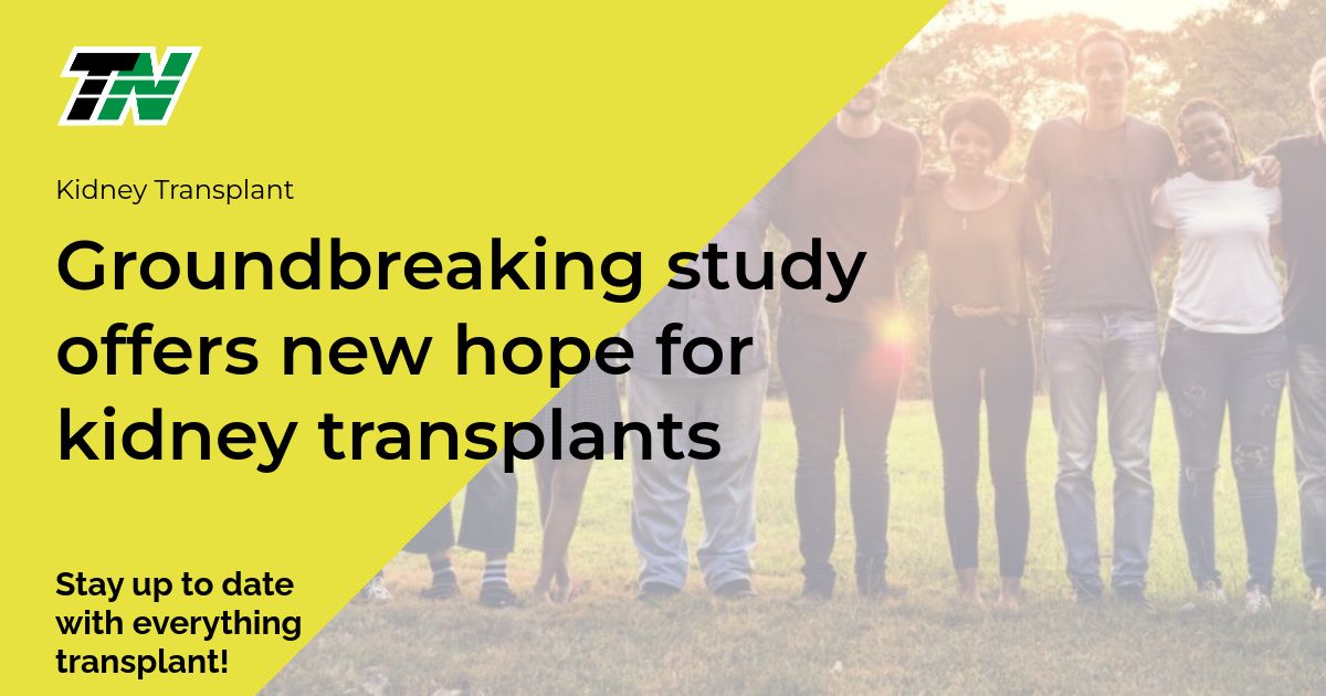Groundbreaking study offers new hope for kidney transplants