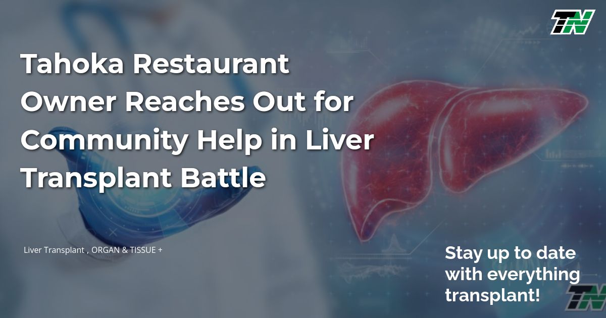 Tahoka Restaurant Owner Reaches Out For Community Help In Liver Transplant Battle