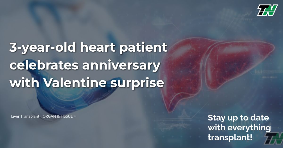 3-year-old heart patient celebrates anniversary with Valentine surprise
