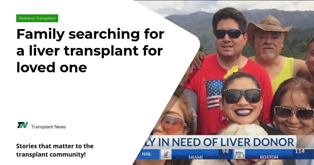 Family Searching For A Liver Transplant For Loved One