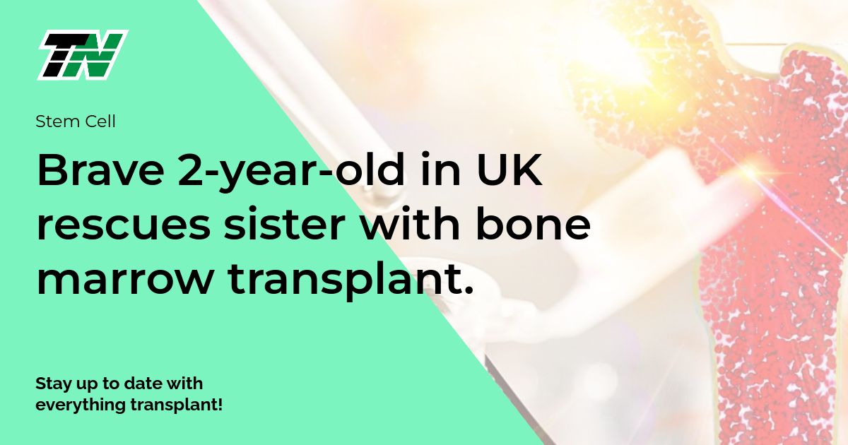 Brave 2-Year-Old In Uk Rescues Sister With Bone Marrow Transplant.