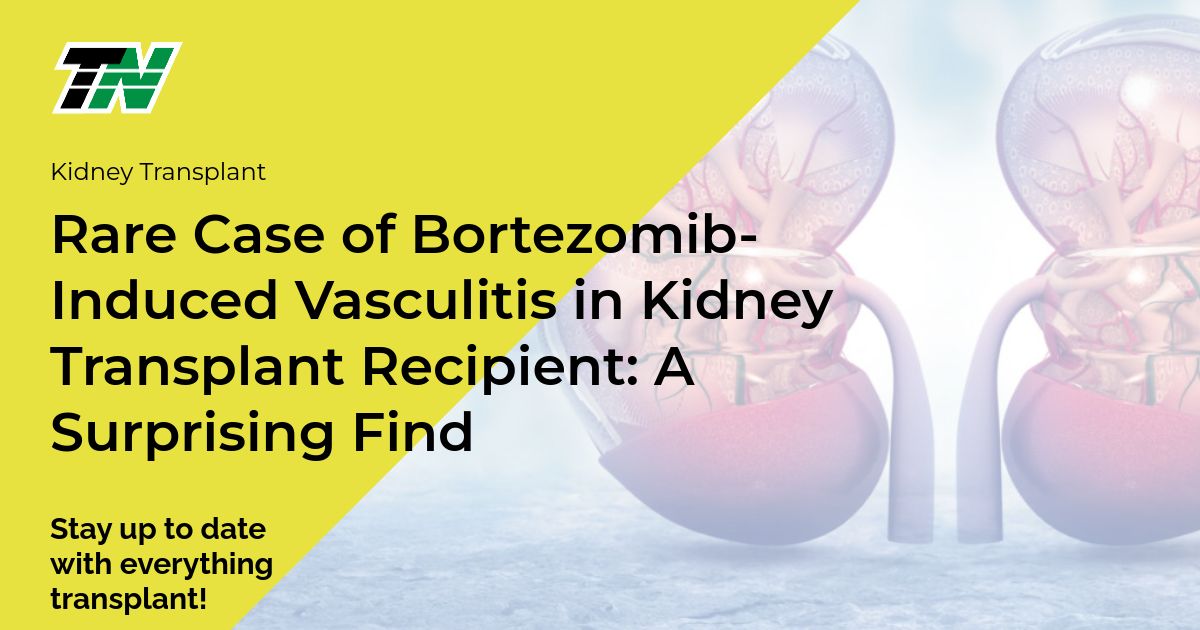 Rare Case Of Bortezomib-Induced Vasculitis In Kidney Transplant Recipient: A Surprising Find