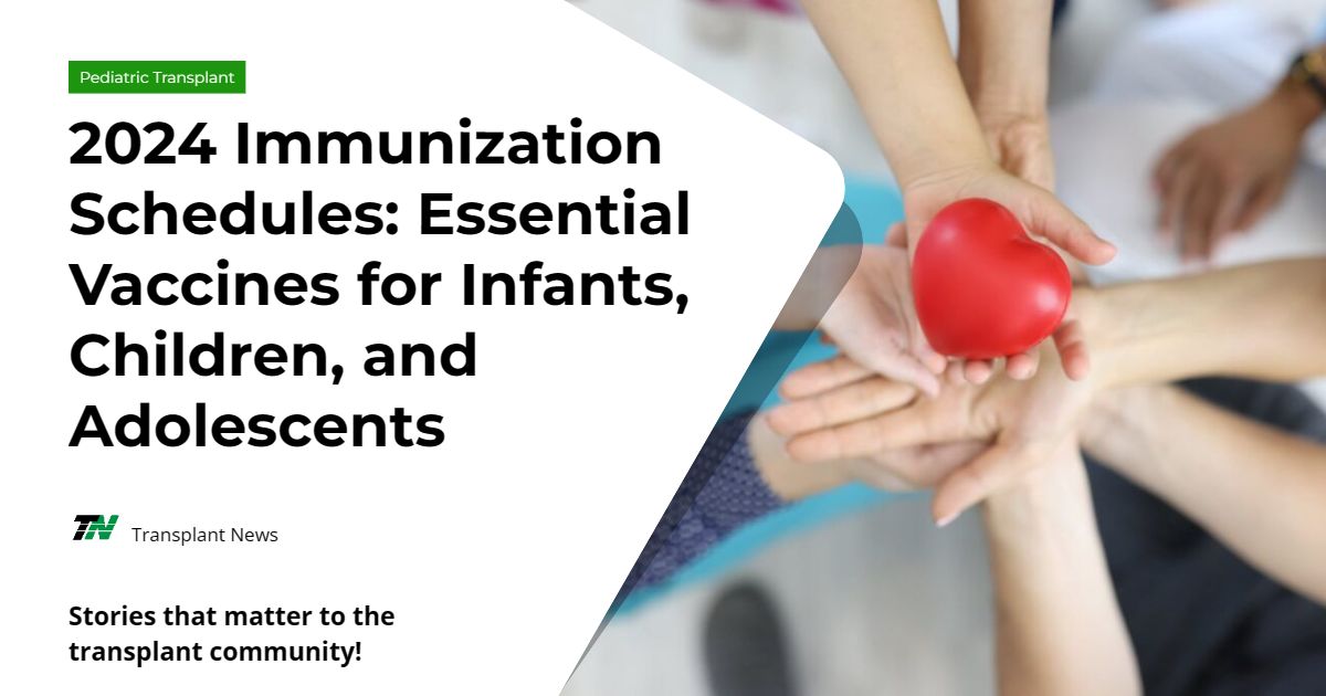 2024 Immunization Schedules: Essential Vaccines For Infants, Children, And Adolescents