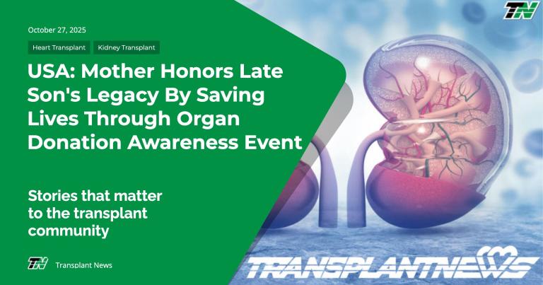 USA: Mother Honors Late Son’s Legacy by Saving Lives Through Organ Donation Awareness Event