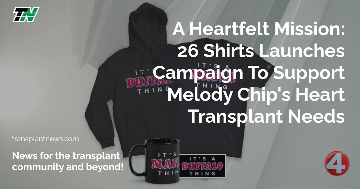 A Heartfelt Mission: 26 Shirts Launches Campaign to Support Melody Chip’s Heart Transplant Needs