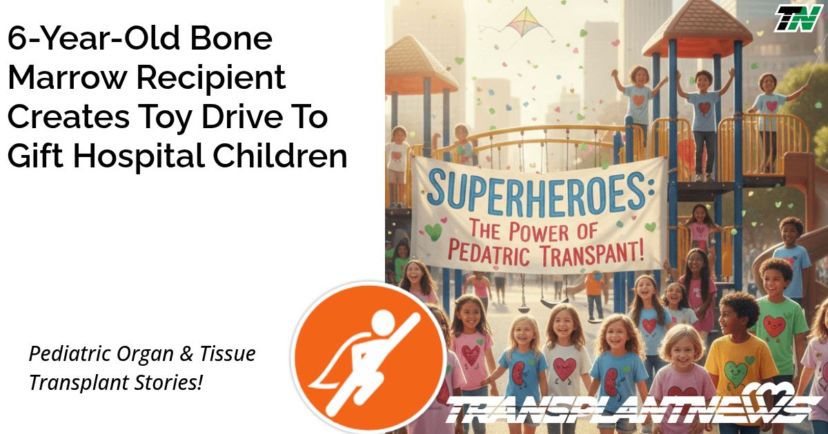 6-Year-Old Bone Marrow Recipient Creates Toy Drive To Gift Hospital Children