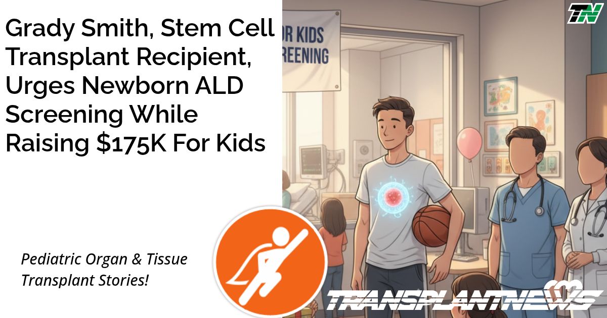 Grady Smith, Stem Cell Transplant Recipient, Urges Newborn ALD Screening While Raising 5K For Kids